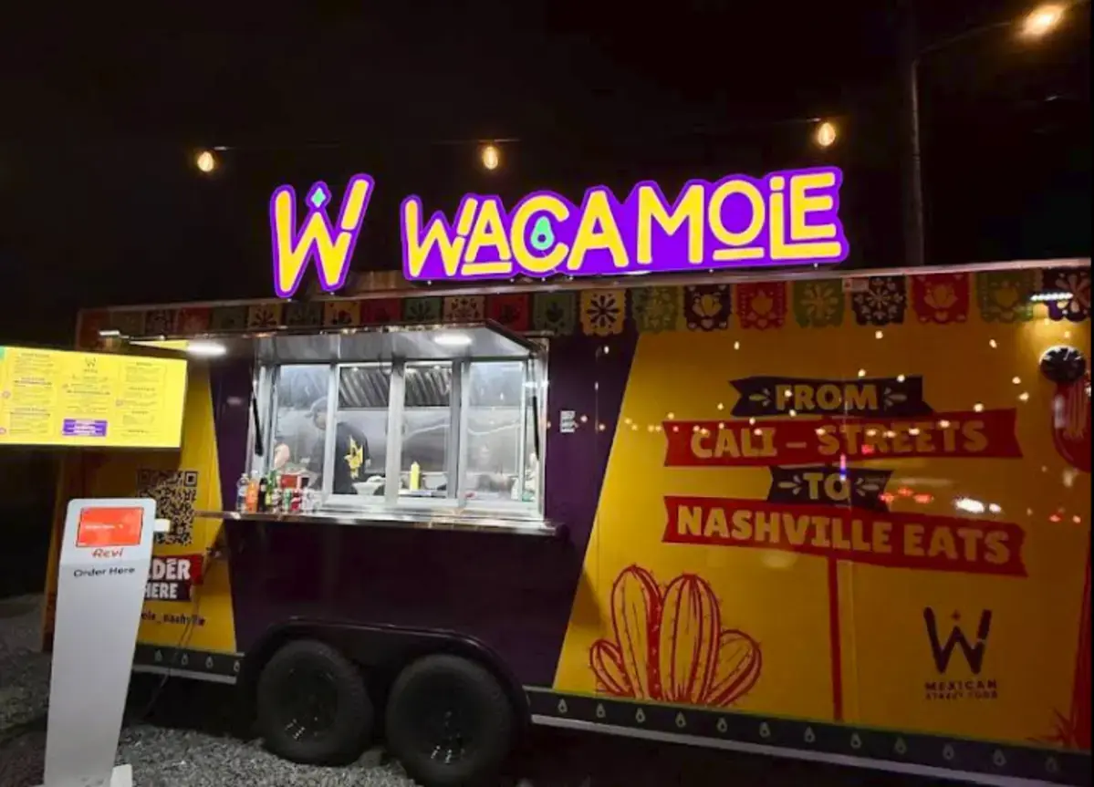 A test food truck; not real.